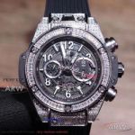 Perfect Replica Hublot Big Bang Unico Sapphire Black Dial 42mm Watch